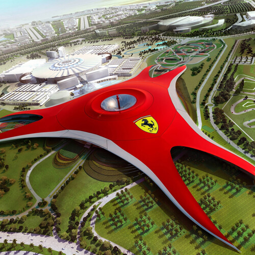 Theme Park Banner Front